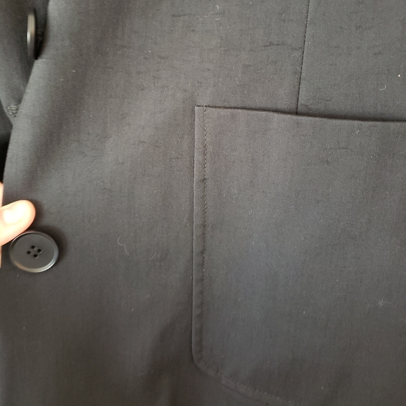 Teenflo black trench coat jacket Matrix size 8 - Picture 6 of 8